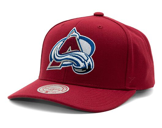 Kšiltovka Mitchell & Ness Team Ground 2.0 Pro Snapback NHL Colorado Avalanche Maroon