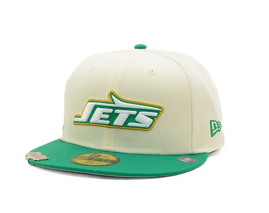 Kšiltovka New Era - 59FIFTY NFL Visor Clip - NY Jets - Off White