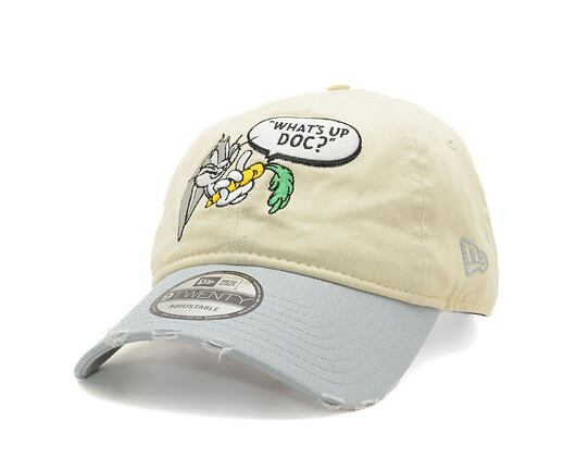 Kšiltovka New Era - 9TWENTY Washed - Bugs Bunny - Beige / Grey