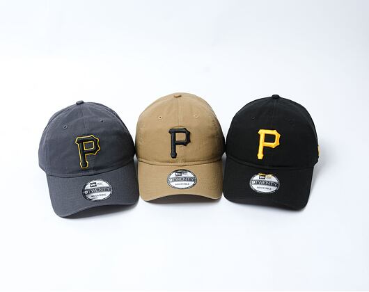 Kšiltovka New Era - 9TWENTY Classic Dad Cap - Pittsburgh Pirates - Khaki