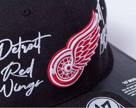 Kšiltovka Adam Wave Custom NHL Detroit Red Wings MVP DP Black - "Stanley Cup"