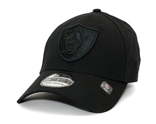 Kšiltovka New Era - 39THIRTY Monochrome - Las Vegas Raiders - Black