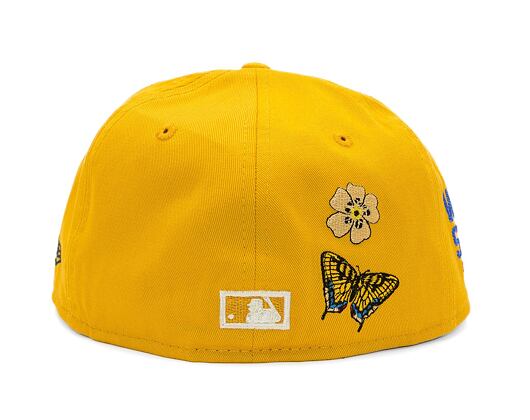 Kšiltovka New Era - 59FIFTY MLB City Flower Icon - Atlanta Braves - Yellow