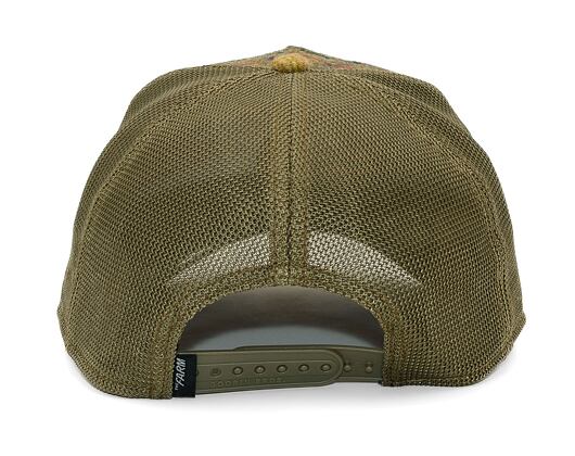 Kšiltovka Goorin Trucker - Moon Lion - Khaki