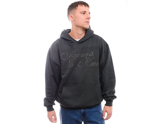 Mikina Karl Kani - OG Rhinestone Oversized Hoodie - Black