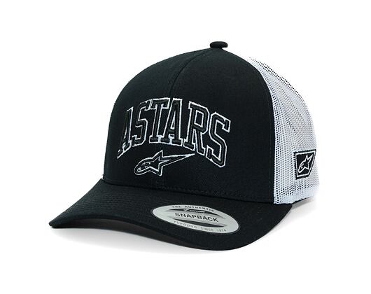 Kšiltovka Alpinestars Dunker Trucker Black/White