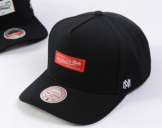 Kšiltovka Mitchell & Ness - Branded Box Logo Pro Snapback - Branded - Black