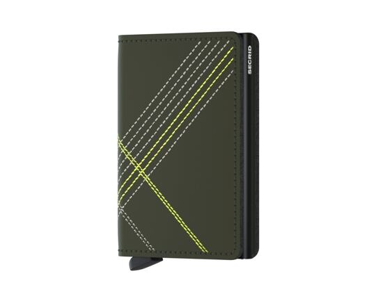 Peněženka Secrid Slimwallet Stitched Lime