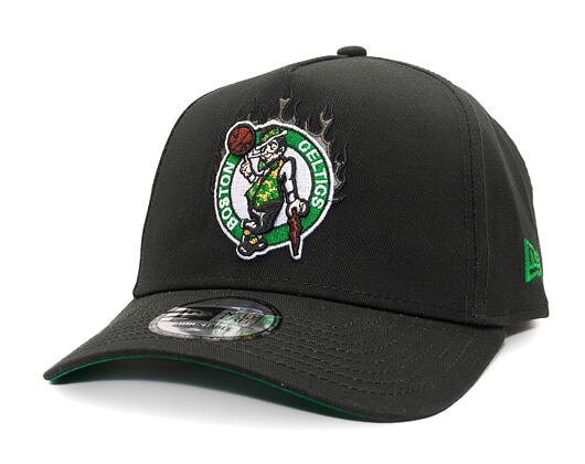 Kšiltovka New Era - 9FORTY A-Frame NBA Flame Boston Celtics - Black