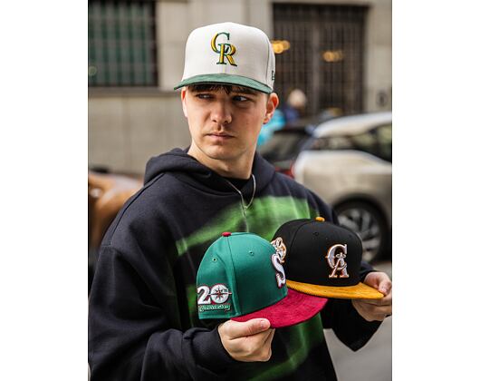 Kšiltovka New Era - 59FIFTY MLB Contrast Cord - Seattle Mariners - Green