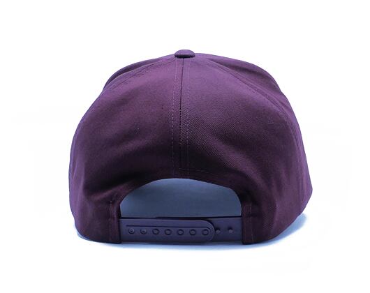 Kšiltovka Yupoong 5-Panel Curved Classic Snapback burgundy