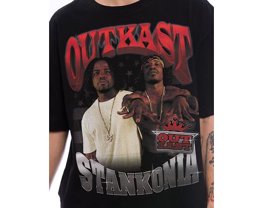 Triko Mister Tee Outkast Stankonia Oversize Tee Black