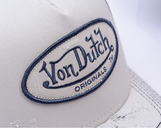 Kšiltovka Von Dutch - Trucker Kiruna - Caps - Cot Twill - Grey/ Black