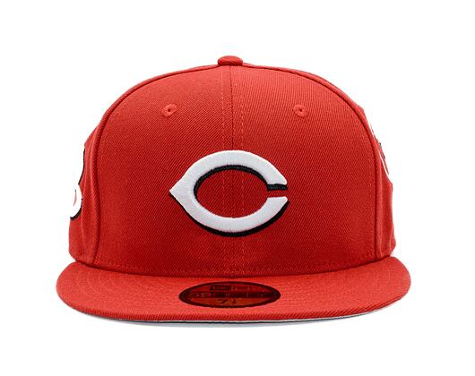 Kšiltovka New Era - MLB Image Drop - All Over Print 59FIFTY - Cincinnati Reds - Scarlet