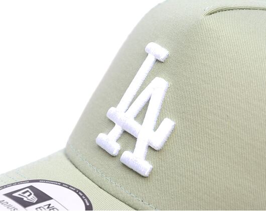 Kšiltovka New Era - MLB Essential 9FORTY Trucker - LA Dodgers - Mint Green / White