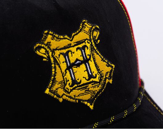 Kšiltovka Capslab - Trucker Harry Potter - Hogwards Suede - Black/Red