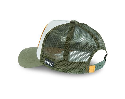 Kšiltovka Capslab - Trucker Angry Tiger - Green