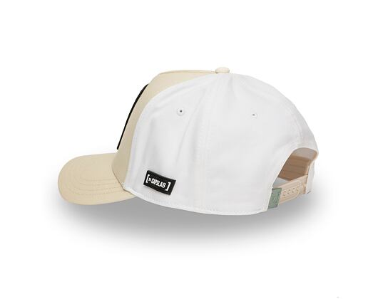 Kšiltovka Capslab - Trucker Looney Tunes - Daffy Duck - Cream / White