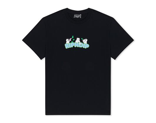 Triko Rip N Dip - Club Cream Tee - Black