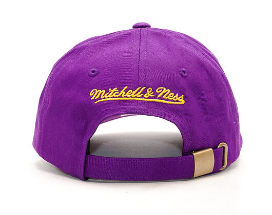 Kšiltovka Mitchell & Ness Elements Dad Hat Los Angeles Lakers Purple Strapback