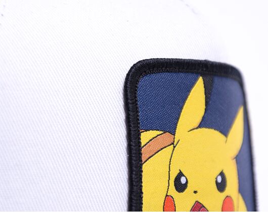 Kšiltovka Capslab Pokemon - Pikachu v.2 Trucker White / Navy