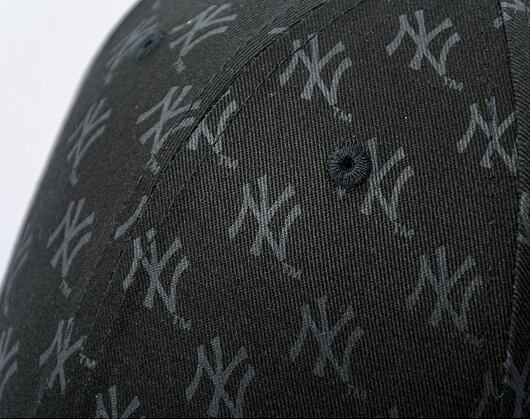 Kšiltovka New Era 9FORTY MLB Monogram New York Yankees Black