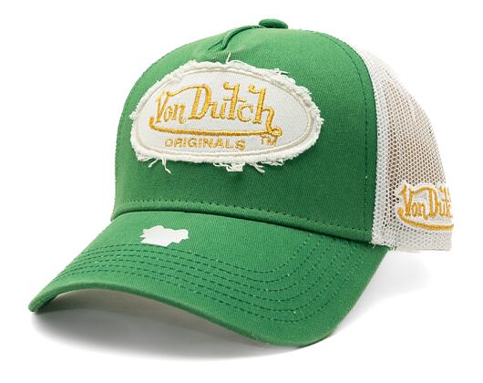 Kšiltovka Von Dutch Trucker Kalmar Dark Green/White