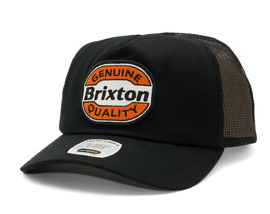 Kšiltovka Brixton Keaton MP Trucker Hat - Black/Black
