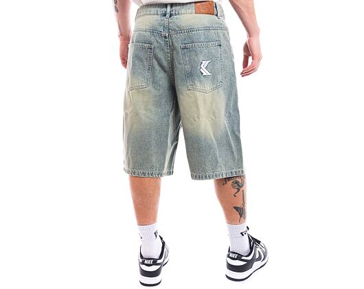 Kraťasy Karl Kani OG Denim Baggy Jorts bleached blue