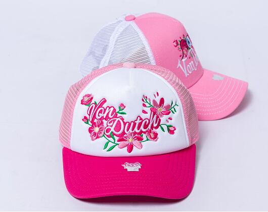 Kšiltovka Von Dutch Trucker Mesa - Pink