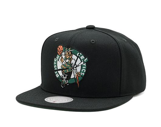 Kšiltovka NBA Shattered Snapback Boston Celtics Black