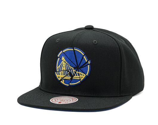 Kšiltovka NBA Shattered Snapback Golden State Warriors Black