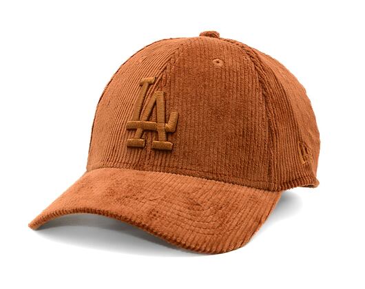 Kšiltovka New Era - 39THIRTY Cord - LA Dodgers - Brown