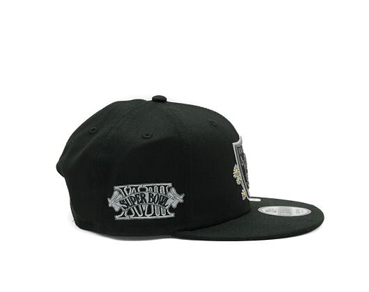 Kšiltovka New Era - 9FIFTY Seasonal Flower - Las Vegas Raiders - Black