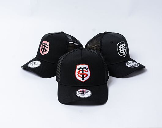 Kšiltovka New Era - 9FORTY Trucker Team Logo - Stade Toulousain - Black