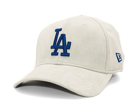 Kšiltovka New Era - 39THIRTY Faux Suede - LA Dodgers - Grey