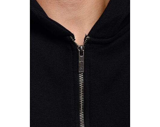 Mikina Karl Kani  Chest Signature Essential Zip Hoodie black