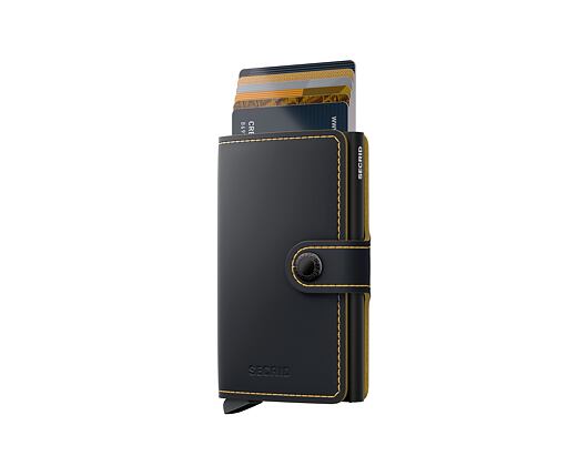 Peněženka Secrid - Miniwallet - Matte - Black & Ochre