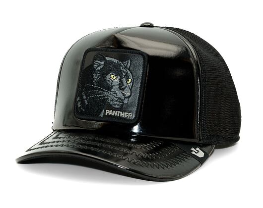 Kšiltovka Goorin Trucker - Obsidian Panther - Black