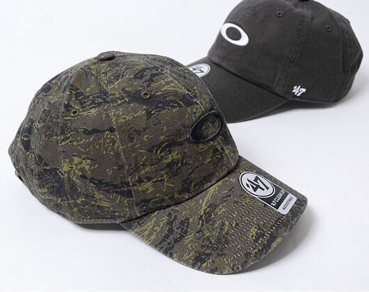 Kšiltovka Oakley Remix Dad Hat Tiger Camo Green