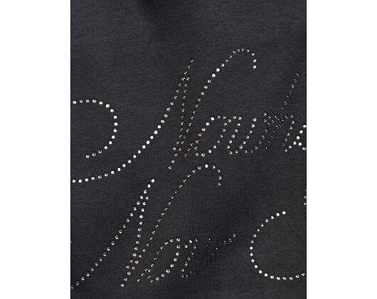 Mikina Karl Kani - OG Rhinestone Oversized Hoodie - Black