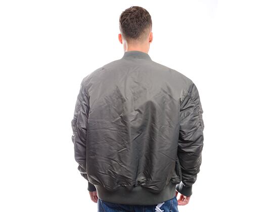 Bunda Karl Kani Small Signature Distressed Bomber Jacket anthracite