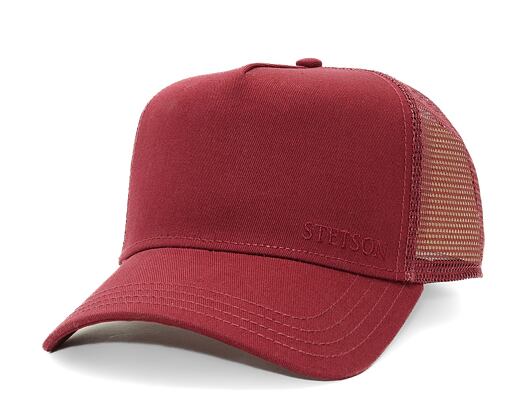 Kšiltovka Stetson Trucker Cap Cotton Rot