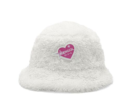 Klobouk Kangol - Manga Bucket - White