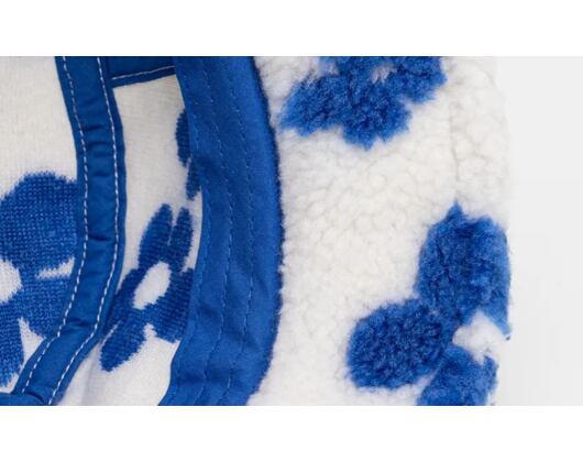 Klobouk Kangol - Floral Fleece Bucket - White/Blue