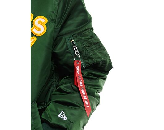 Bunda New Era - MLB × Alpha Industries - Oakland Athletics