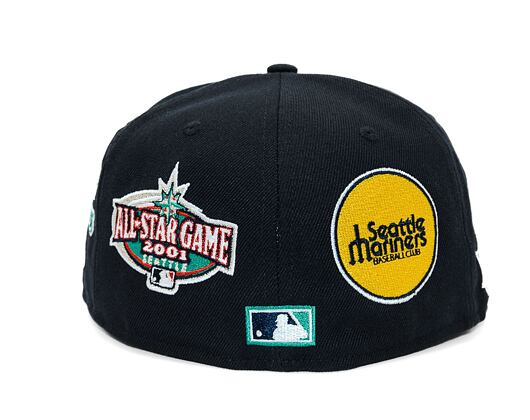 Kšiltovka New Era - 59FIFTY MLB Coops Patch - Seattle Mariners - Navy