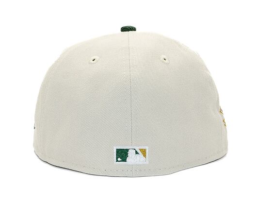 Kšiltovka New Era - 59FIFTY MLB Contrast Cord - Colorado Rockies - Stone / Green