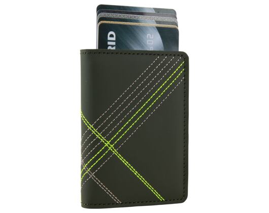 Peněženka Secrid Slimwallet Stitched Lime