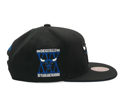 Kšiltovka Mitchell & Ness - Core Xi Snapback - Chicago Bulls - Black/Blue